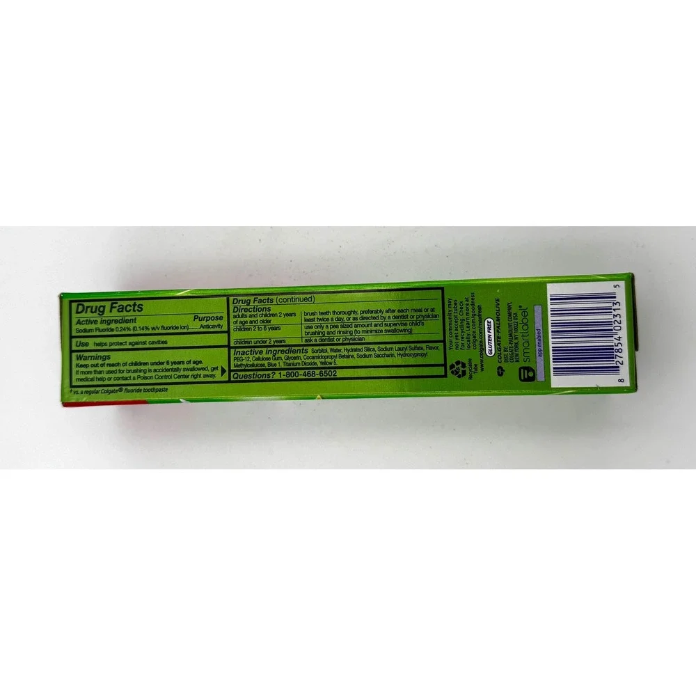 Colgate Max Fresh Fruity Toothpaste 2-Pack Bundle Watermelon + Citrus Fresh